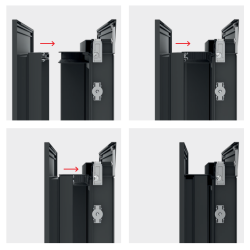 Vrata PIVOT Terno Scorrevoli