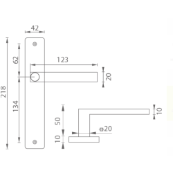 Kljuka MPK Quadra s ščitom