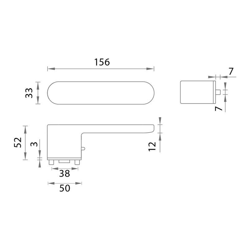 Kljuka MPK Impressa WC