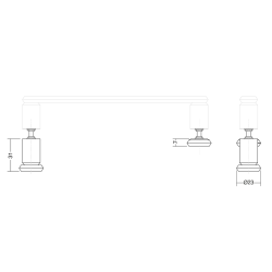 Set za tuš kabino Viefe Fase